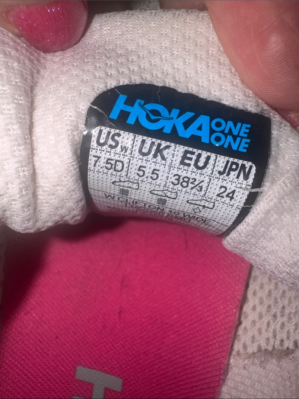 Hoka Clifton 10 Rose Cream/Dried Rose - Picture 9 of 9